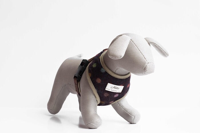 Scooby Dog Harness - マルチスポット ワイン